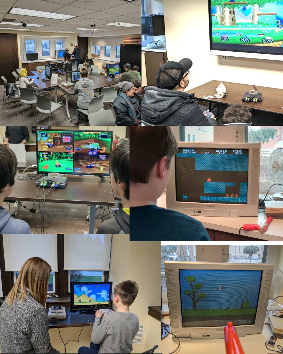 Thank you everyone who made it out to our first Woodstock event! We had a great time, see you at our next event! #woodstockON #oxfordcounty #retrogaming #nintendo #sega #atari <a href="/WoodstockLib/">Woodstock Public Lib</a>