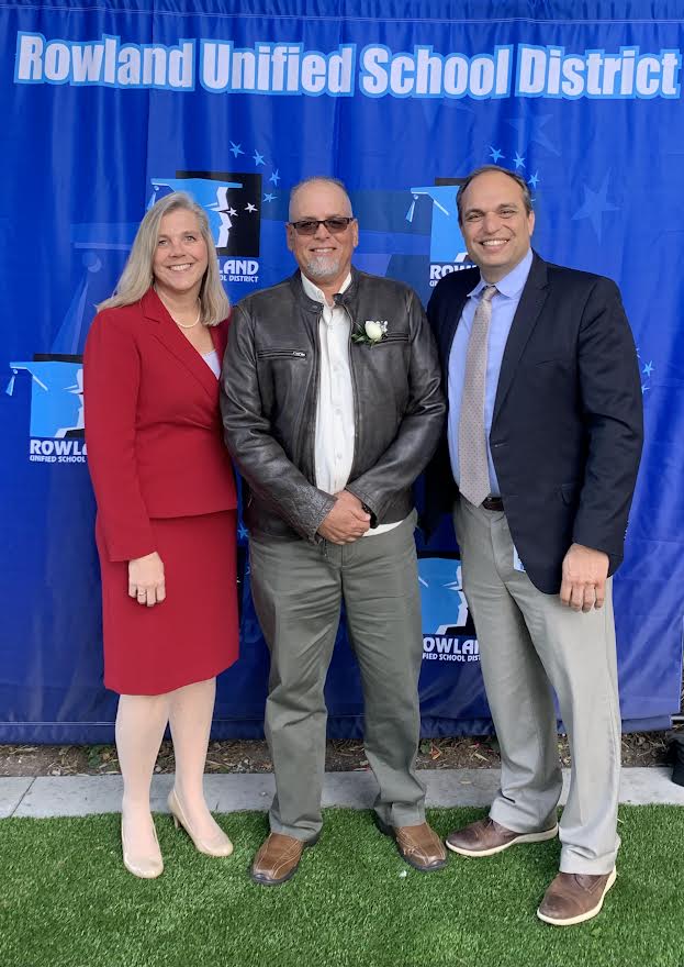 Congratulations to Carlos Moreira for being "Employee of the Year".  Thank you for always going above and beyond for our District <a href="/RowlandSchools/">Rowland Schools</a> #WeAreRUSD <a href="/Alex_Flores__/">Alex Flores</a>