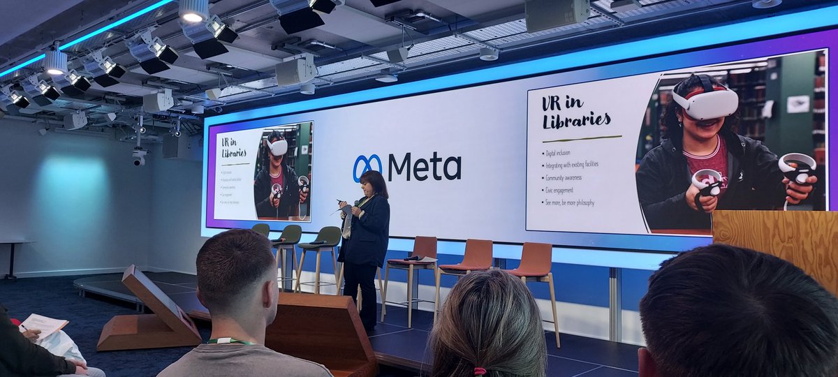 DigitalFingal's tweet photo. We're at @eirmersive event at Meta HQ speaking about @Fingalcoco work enhancing citizen engagement using 3D Models/Digital Twins and Virtual Reality Headsets  #VR #CitizenEngagement #ImersiveTech https://t.co/uRnJUU2jUo