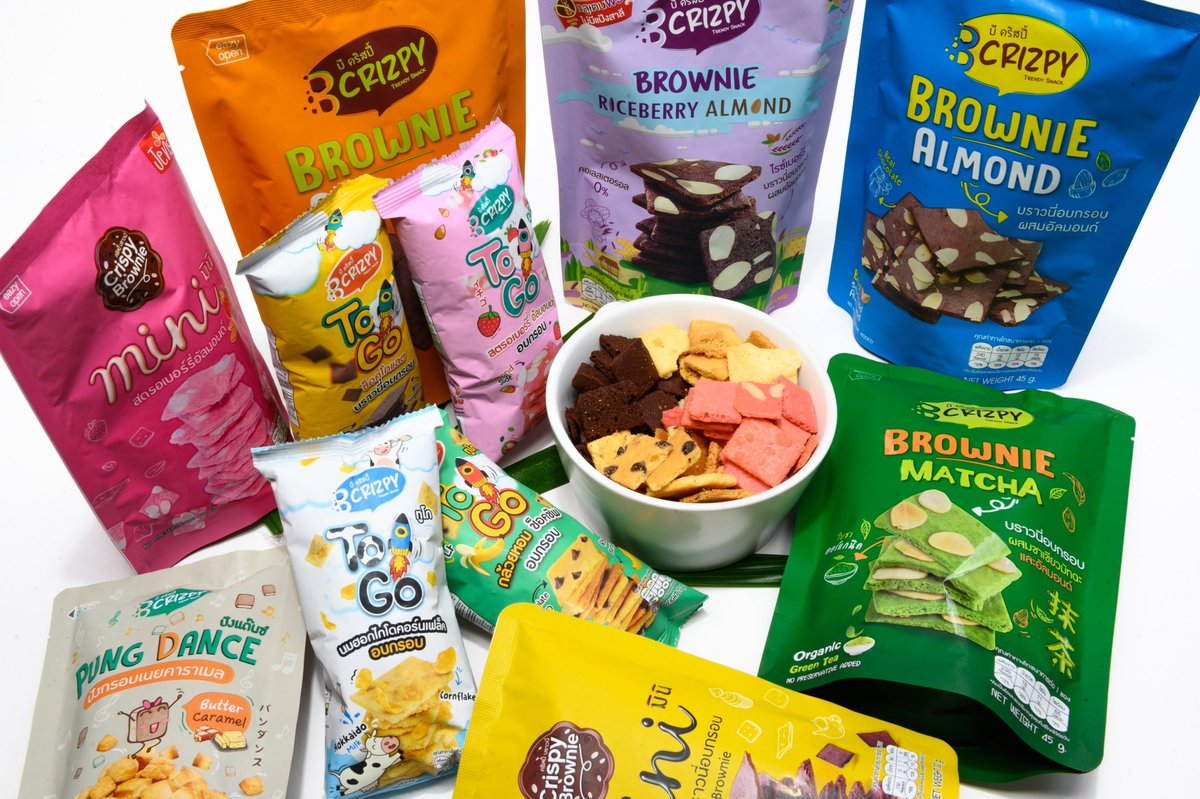 sudapapay's tweet photo. ขนมอันนี้อร่อยอ่ะพวกเทอ..ทั้งบราวนี่และปังกรอบ มีหลากหลายรสชาติ เลือกตามความชอบได้เลย กรอบ อร่อย ไปตำได้ที่ อี-มาร์เก็ตเพลซโฉมใหม่จากชุมชนทั่วไทย
#TVDirect #ThailandPostMart #ของดีทั่วไทยส่งให้ถึงมือ #Connexion #depaConnexion #SMEBank #TVD #ไปรษณีย์ไทย https://t.co/yWhoLybcIT