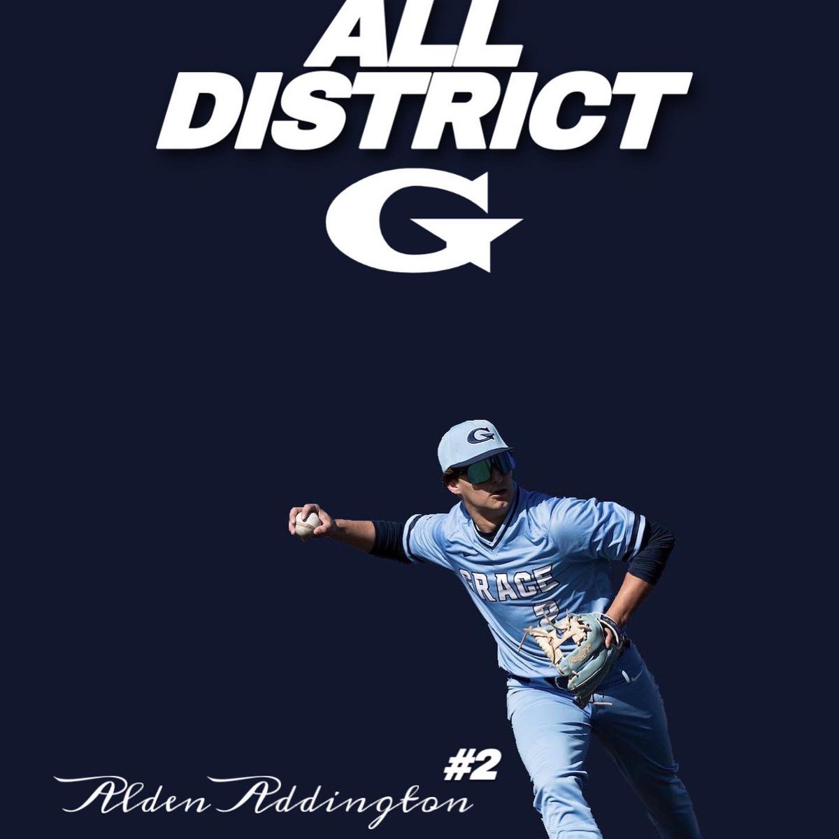 GCARamsBaseball's tweet photo. Congrats to the following Rams on being selected to the All District Team! https://t.co/pFZy79B0b0