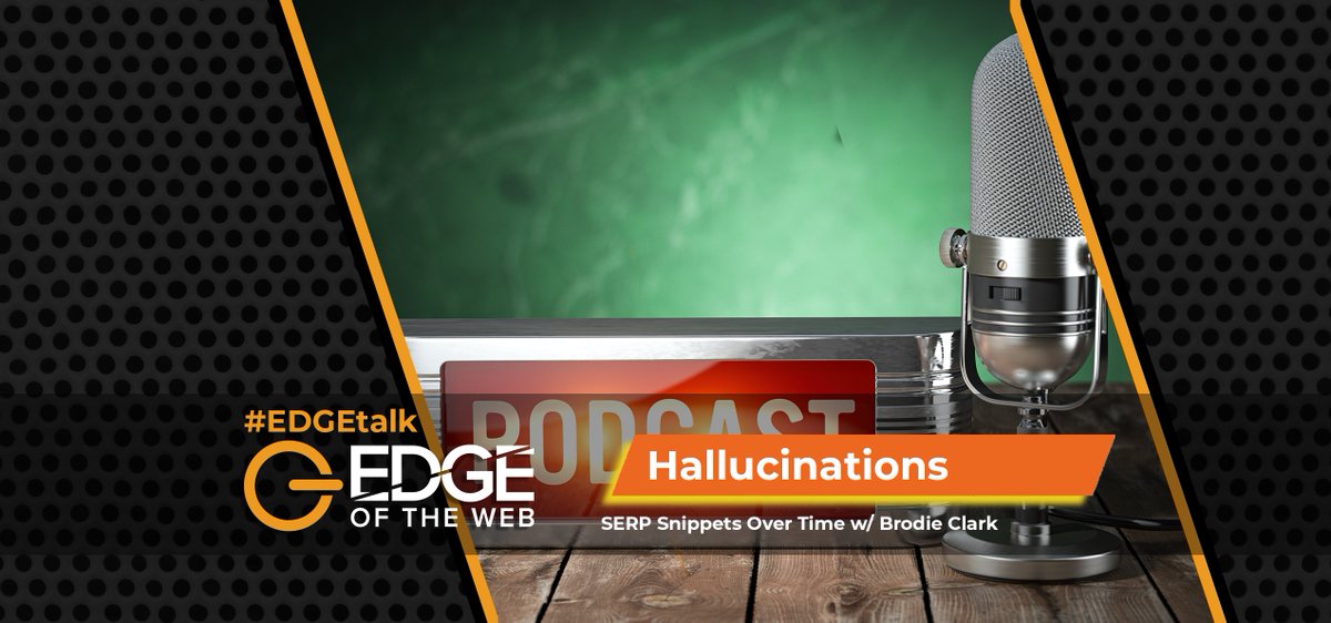EdgeWebRadio's tweet image. 🎙️ A big thank you to our title sponsor @sitestrategics for making #EDGEtalk SEO podcast possible! 🙌🏼👏🏼 Your support is invaluable to us. 🔍 Join the conversation and learn from our amazing guests every week. #SEO #DigitalMarketing #Podcast 🎧 bit.ly/40dazBW
