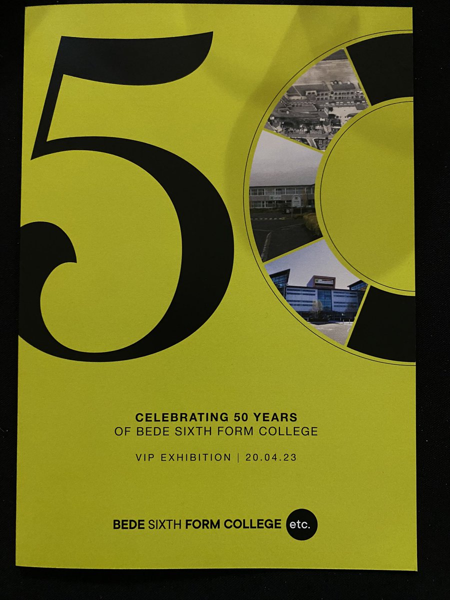 Proud to be invited to celebrate 50 years of Bede College @srcinfo
