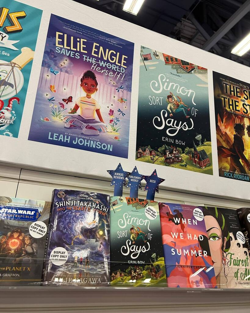 erinbowbooks's tweet photo. I made it to the right part of the Austin Convention Center! If you’re at #TLA2023 look me up! I will be signing copies of #simonsortofsays in Aisle 9 at 2:00.
Which means I have time to go find tacos first. https://t.co/5WPB0F66Xb https://t.co/u7IPcls4gJ