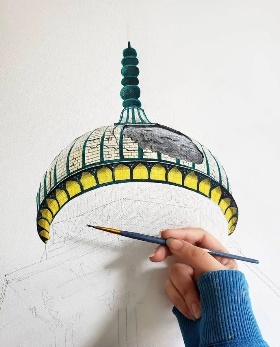 salwanajmart's tweet photo. The artist and the art https://t.co/AdlQyGH4eS