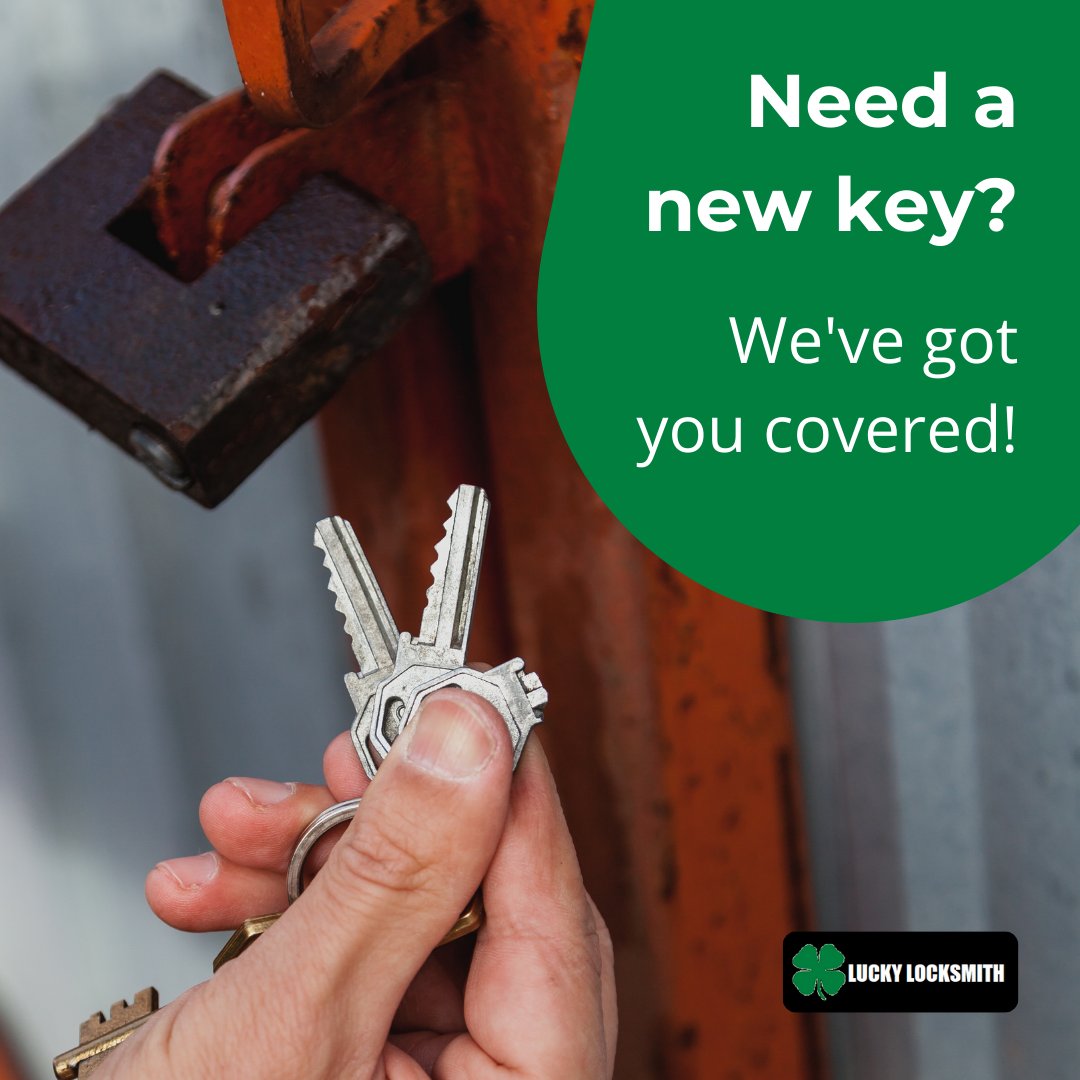 LuckylocksmithK's tweet image. When you require a new key for your car, home, or commercial property, Lucky Locksmith is here to help. 🔑 

Call us now: (314)-310-7779

#safety #lock #KeyDuplication #HomeSecurity #LocksmithSpecialists #24HourLocksmith #locksmithservices #homesafety #locksmith #locksmithlife