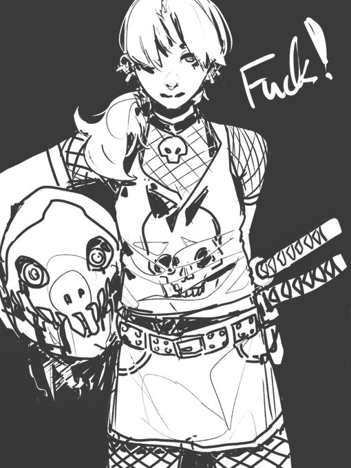 pitganart's tweet photo. I wrote a 7-8 chapter comic about this girl. It will never be read by anyone but me 🤠 https://t.co/pMaWuMy6Ro