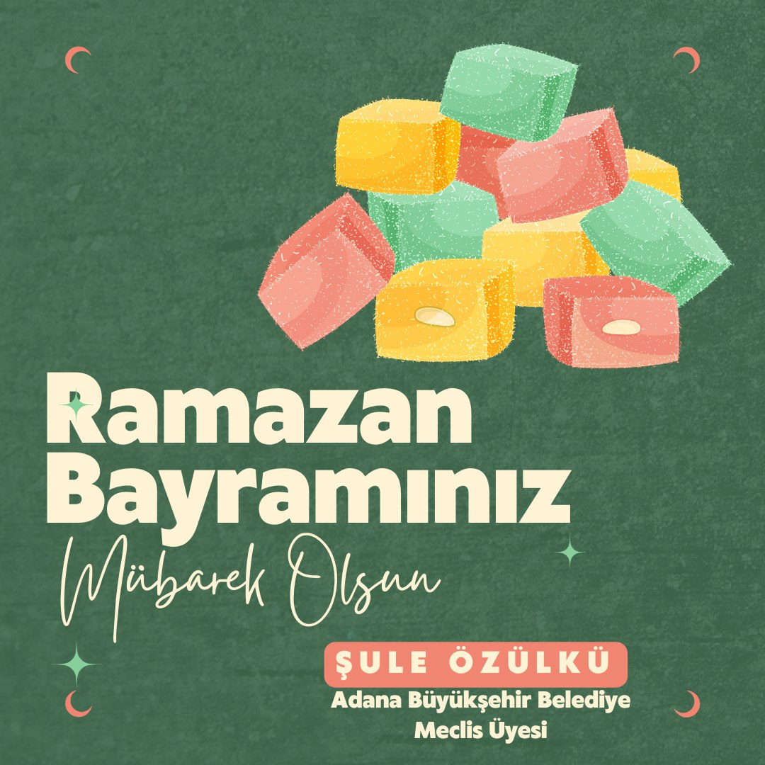 Ramazan Bayramı'mızı kutluyor, sevdiklerinizle, ailenizle birlikte nice bayramlar diliyorum.