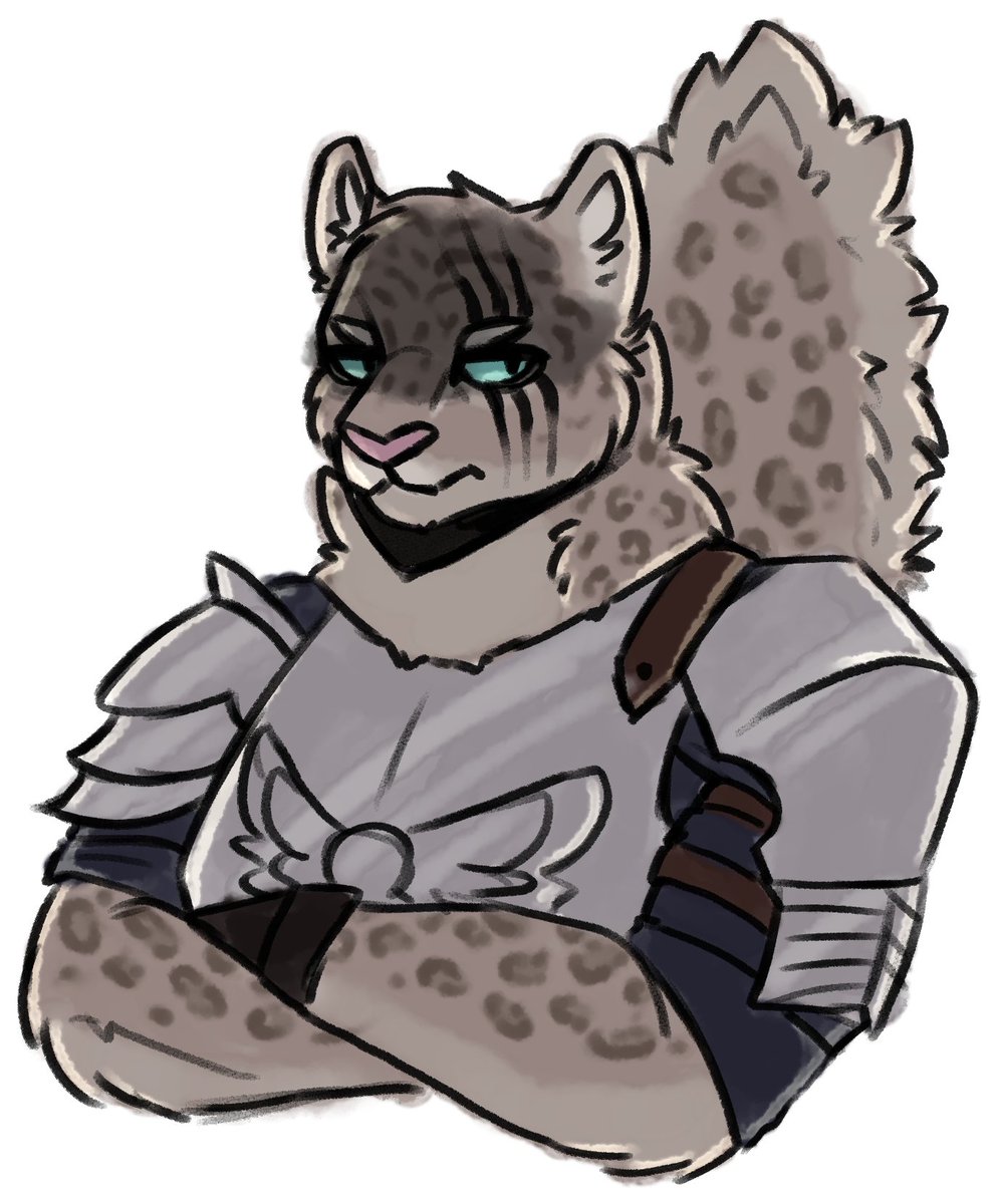 zoobisdoobis's tweet photo. Not my best work, but lil Kasyn doodle after my last session with her! She's mad that she almost died repeatedly.

#dnd #dnd5d #ttrpg #dndcharacter #tabaxi #ArtistsOnTwitter #paladin https://t.co/WrWSIGz1Gi