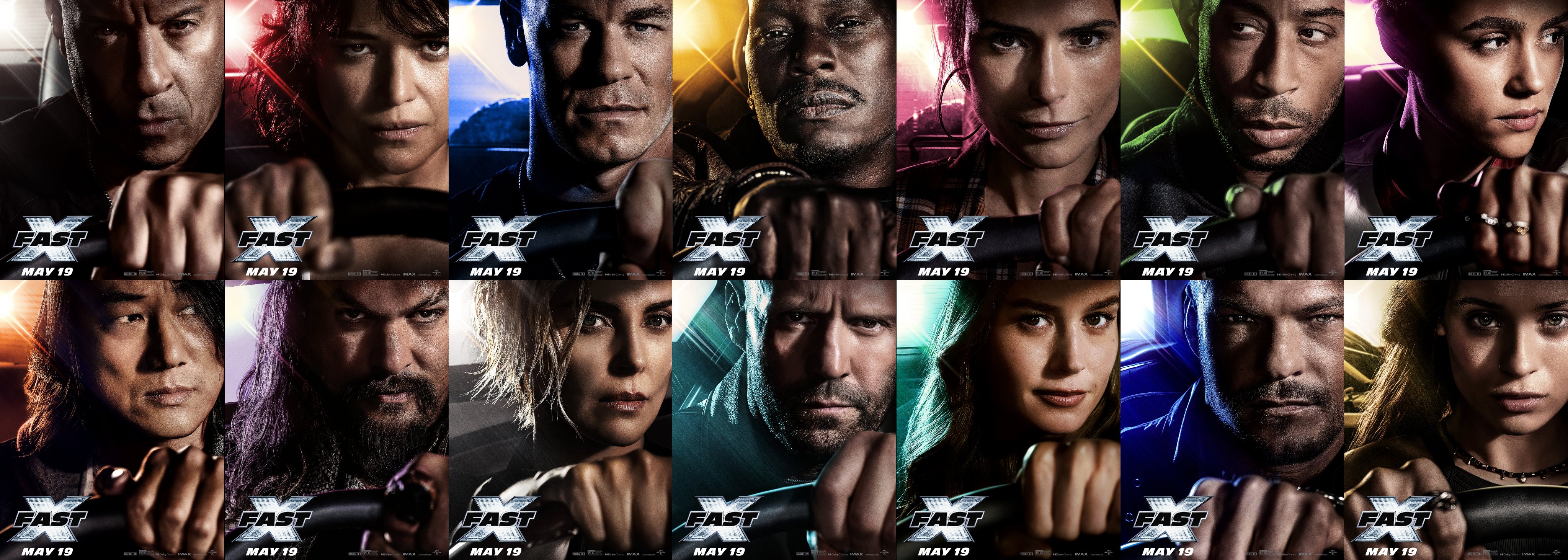 Rotten Tomatoes - All-new character posters for #FASTX