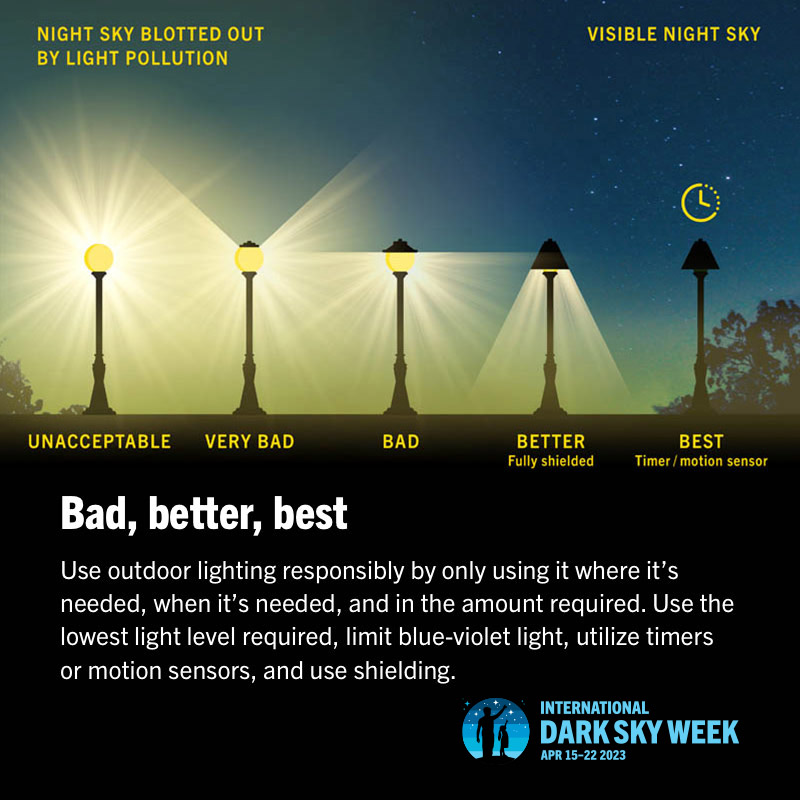 IDADarkSky's tweet photo. Looking for information about International Dark Sky Week? Look no further! Check out our blog post for current information. https://t.co/C1GNwPM2vi https://t.co/9O7hvkQTu8
