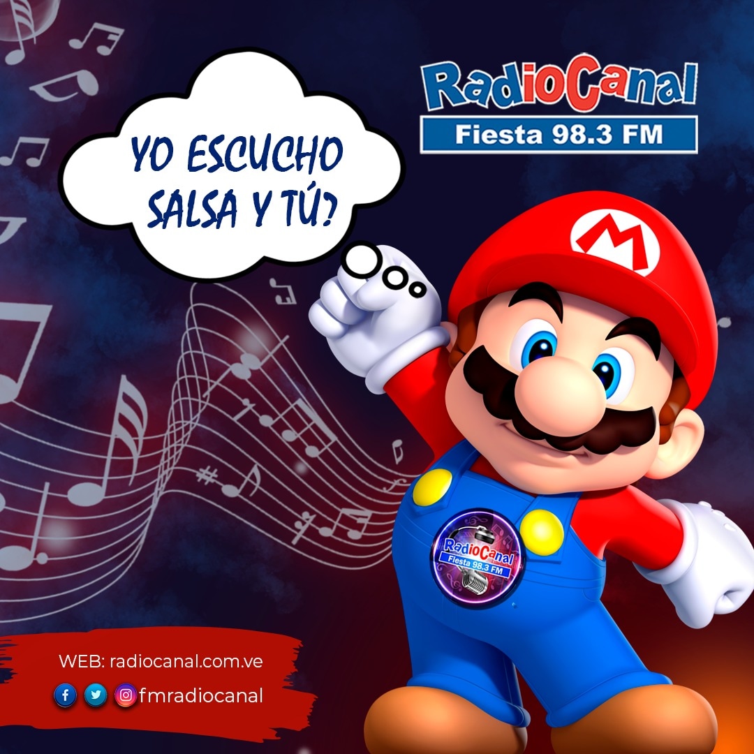 🧱Super Mario Bros🧱 se suma a la Fiesta de Guarenas y Guatire.

Contáctanos e interactúa con las voces que identifican la Radio en Venezuela. 📻
 
Te puedes conectar a través de la
APP
play.google.com/store/apps/det…

#laquetemueve🎶