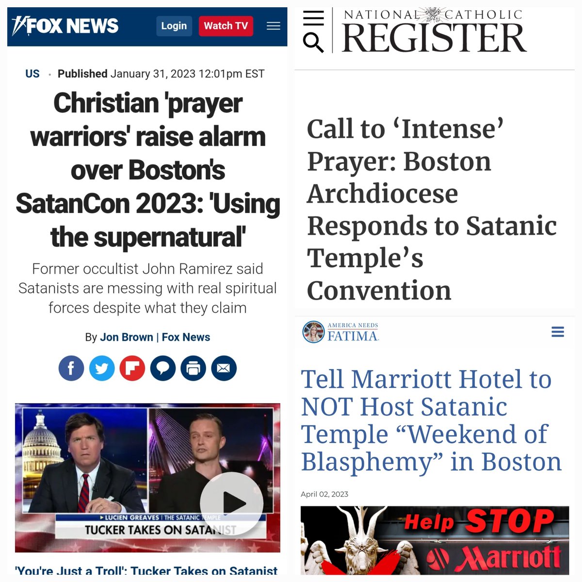 LucienGreaves's tweet photo. How #blessed must their lives be to count even among an unlimited list of global concerns the fact that The Satanic Temple is holding the annual @TSTSatanCon next week? #TooStupidToHaveFun https://t.co/y6jKg2wBDR
