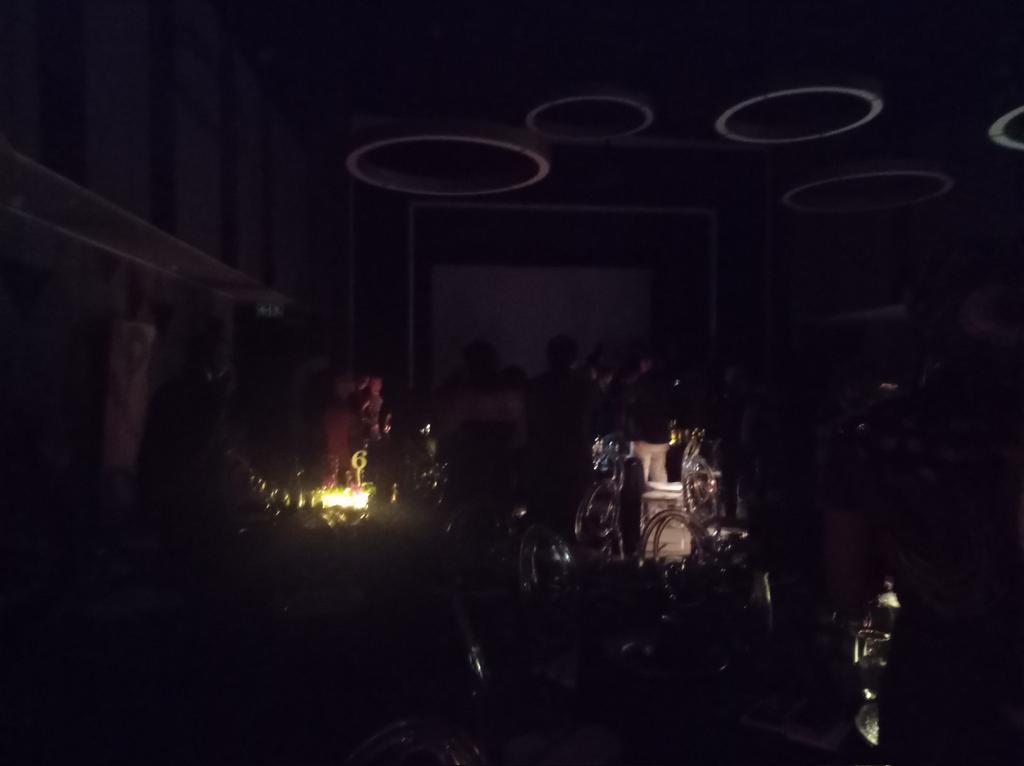 MagdelduP's tweet photo. When your Newsmaker of the Year is Eskom and loadshedding hits 😂 #newsmaker2022 #journalistoftheyear2022 https://t.co/j4P53shY8O