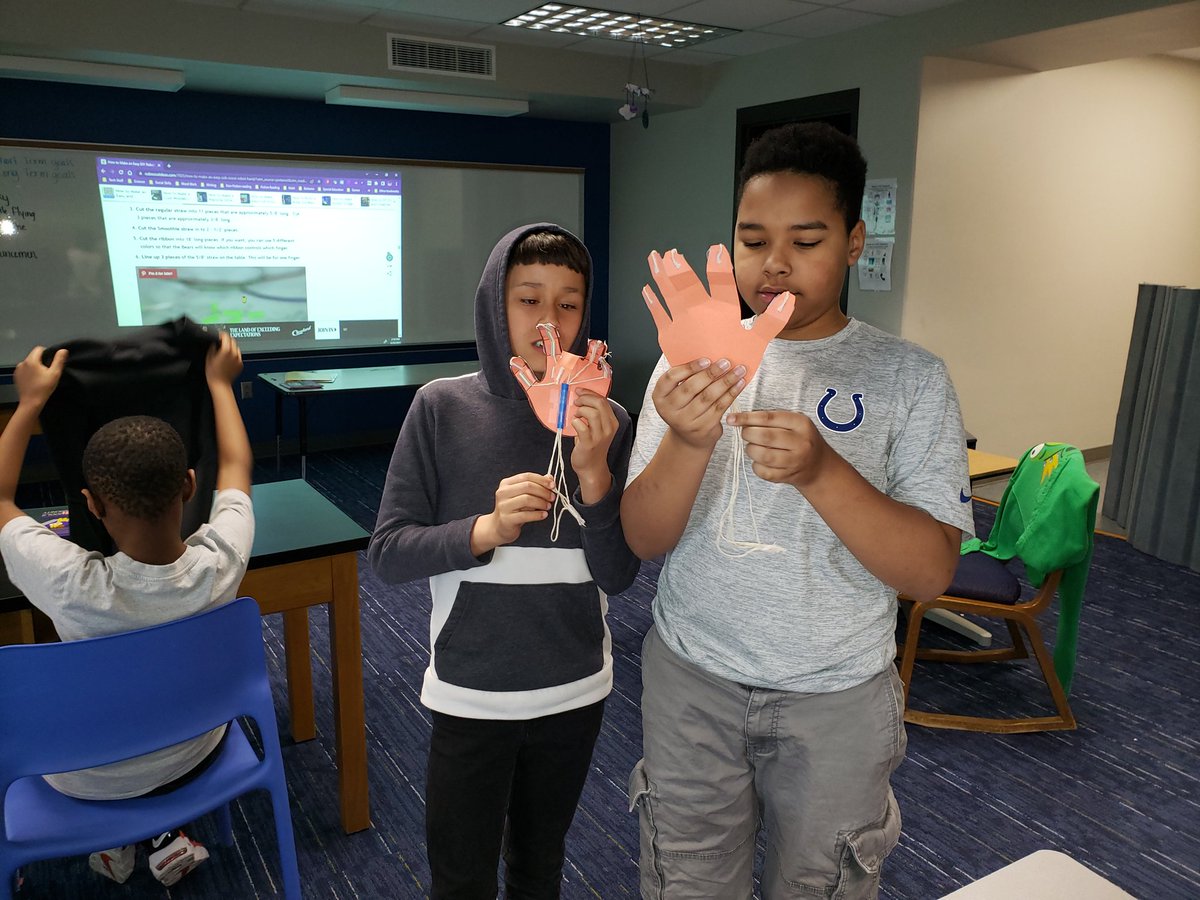 Team MARVELOUS is working on Robotics and automation through unplugged coding <a href="/WayneTwpSchools/">We Are Wayne</a>