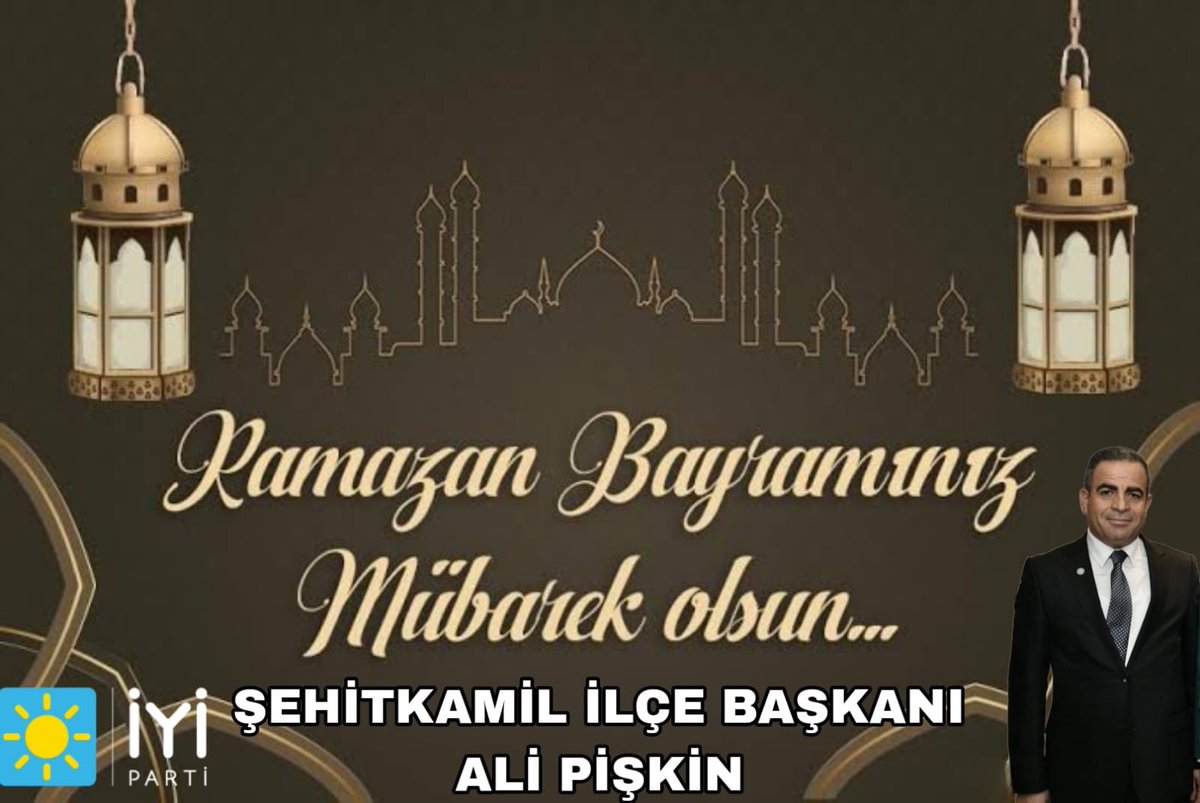 iyipar's tweet photo. Tüm hemşerilerimizin mübarek ramazan bayramını kutlar sağlık huzur ve bereket getirmesini temenni ederim.
@iyiparti @meral_aksener @iyiparti_27 https://t.co/sFkTo7oVe4