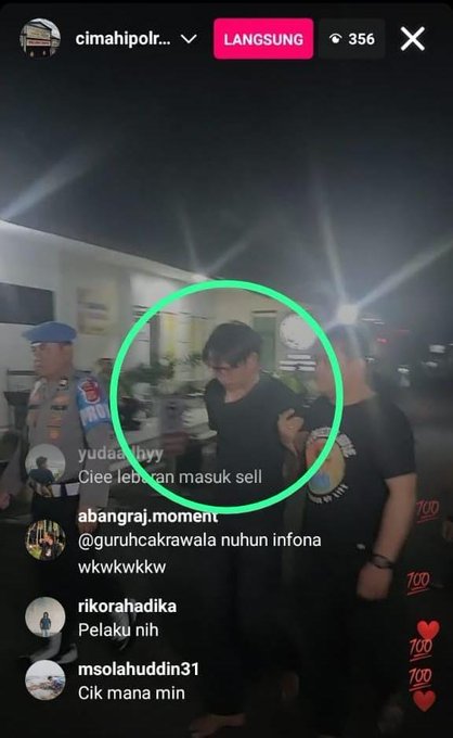 ojakrahmat's tweet photo. Akhirnya tertangkap. Nyoba retouch fotonya. Saking emosi liat orang iniii. Apresiasi setinggi tingginya untuk polres cimahi @DivHumas_Polri gerak tanggap cepat dan terukur https://t.co/lGTEH14JVI