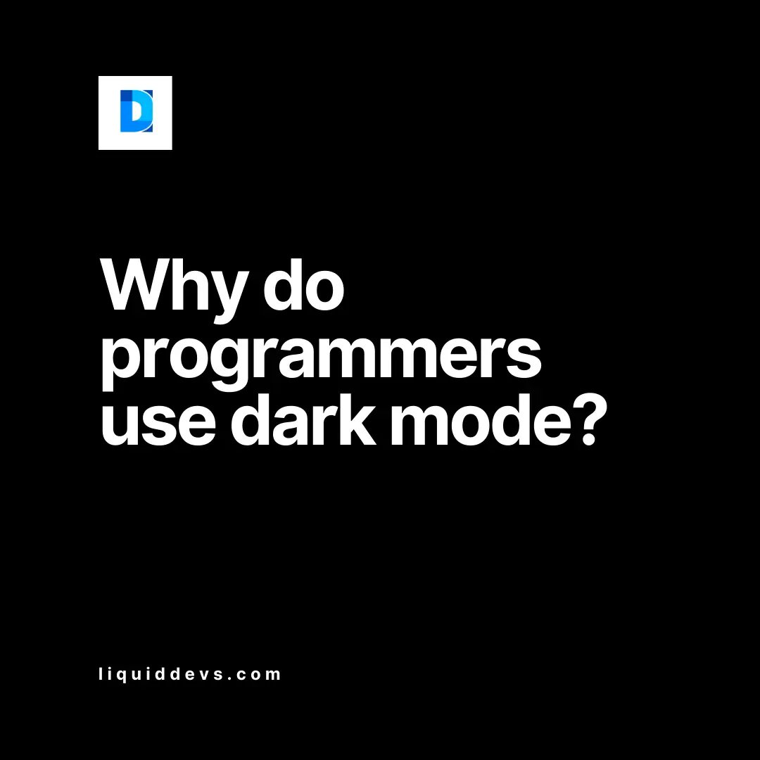 LiquidDevs's tweet image. Programmer humor, anyone? 😂🦋 
#DarkMode #ProgrammingJokes
