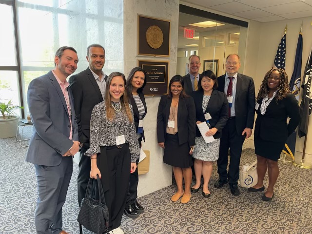 AmCollegeGastro's tweet image. Legislative visits are underway on #ACGAdvocacyDay2023 with key messages from the #GIcommunity for Congress. Support:

🔑The Safe Step Act S.652/H.R.2630
🔑Inflationary Update to Medicare Physician Payments H.R. 2474
🔑Efforts to Reform/Restrict Prior Authorization #FixPriorAuth