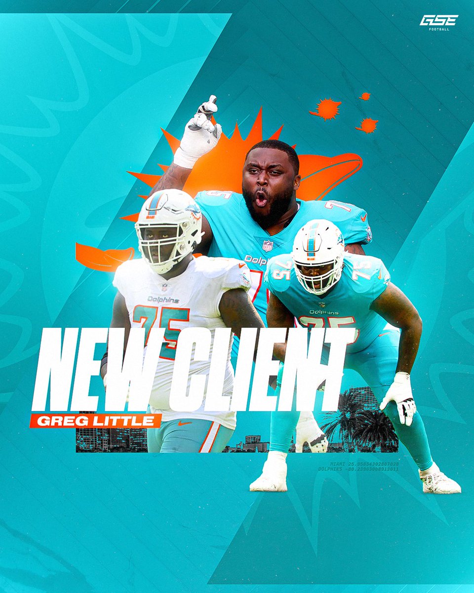 Excited to welcome <a href="/Thegreglittle/">Gregory Little</a> as the newest veteran client to join <a href="/gsefootball/">GSE Football</a>