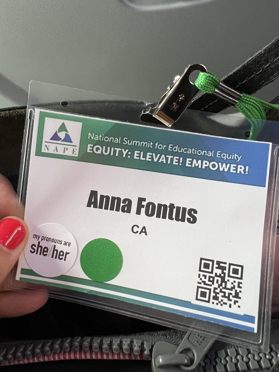 AnnaFontus's tweet photo. Such a powerful week at the @NAPEquity Equity Summit! Still so much work to be done, but hearing from participants in our Equity for Leadership program reinvigorated me and gave me high hopes for transformative change. @ECMCFoundation #equityinleadership https://t.co/jrnSuOOrV0