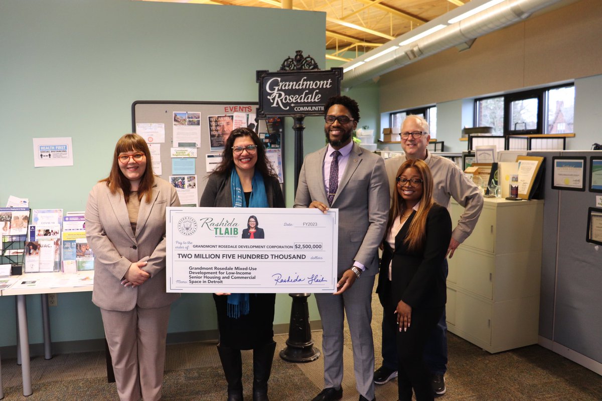 Congresswoman Rashida Tlaib on Twitter "I was proud to secure