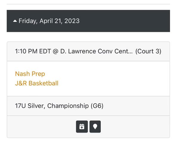 I will be attending the HoopGroup Pitts Jam Fest this weekend.

My Game 1 information: