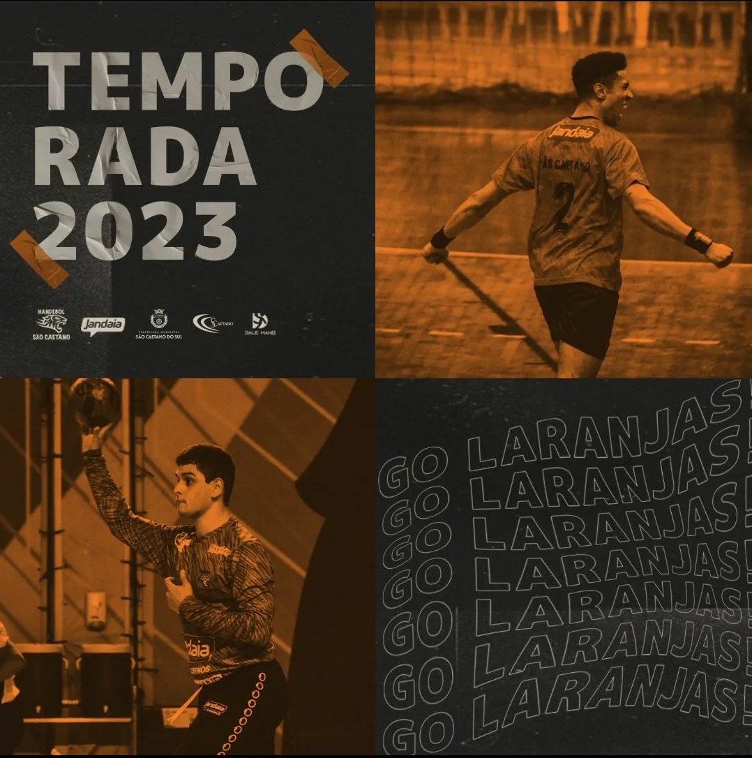 HandSaoCaetano's tweet photo. Temporada 2023 ✅🟠⚫
Iniciamos oficialmente as atividades para o ano de 2023!
.
.
#goscs #golaranjas #handebolsaocaetano #saocaetanodosul #vaaoginasio #handebol #handball https://t.co/g88NbEY5dA