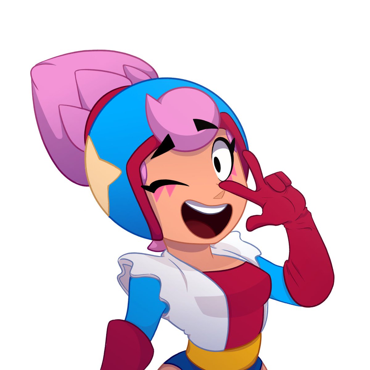 Джанетка
#brawlstarsfanart 
#brawlstarsjanet