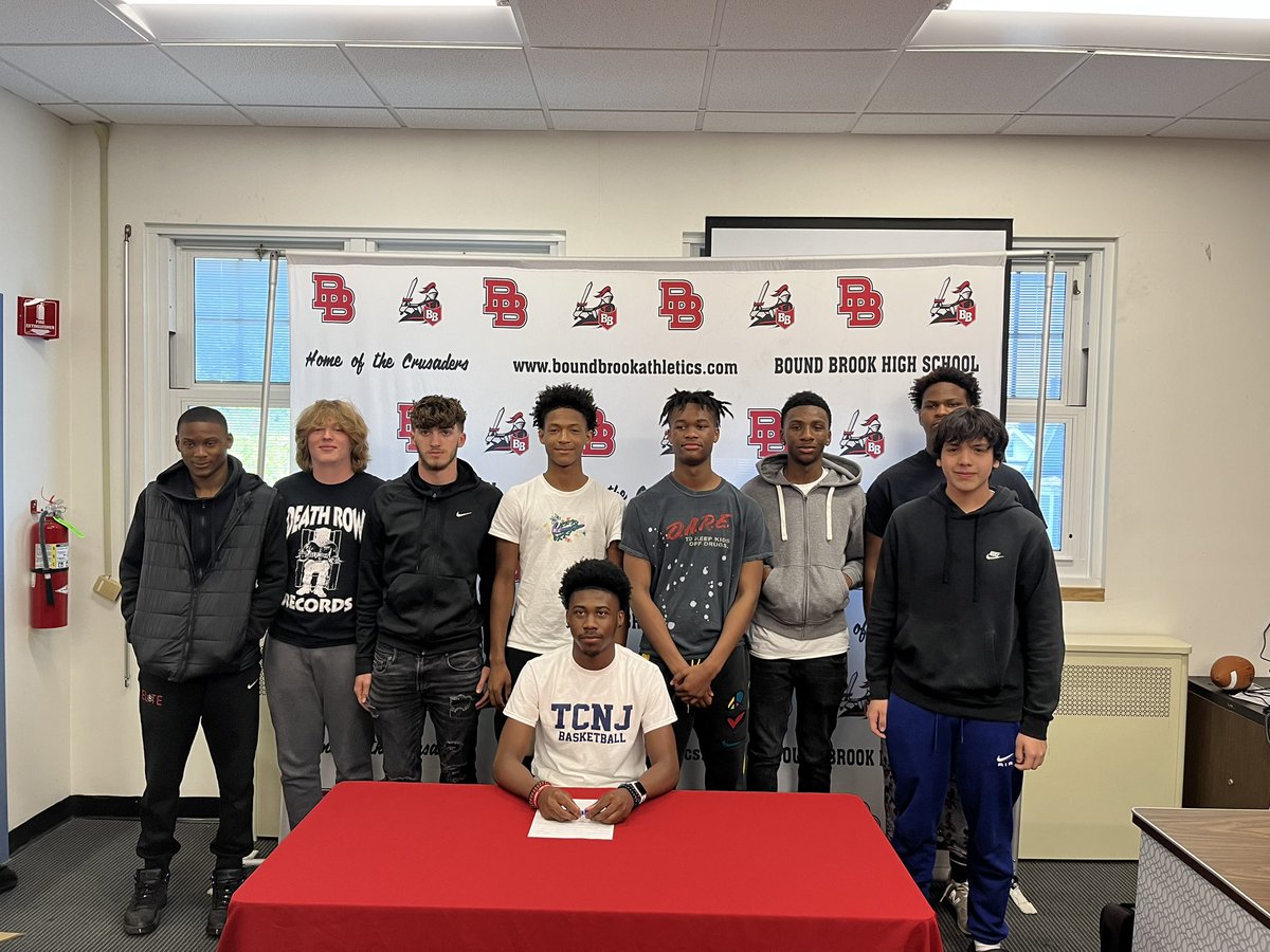 Coach Anthony Melesurgo🅱️🅱️ (@coachmelesurgo) on Twitter photo 🎉Congratulations to <a href="/jordannnn3k/">Jordan Robinson</a> on officially signing and committing to <a href="/TCNJMBB/">TCNJ Men’s Basketball</a> today. A great school, program, and future awaits Jordan. Could not be a prouder coach today. <a href="/BBCrusaderBBall/">Home of Bound Brook Crusaders Boys Basketball</a> <a href="/BbhsCrusaders/">BBHSCrusaders</a> <a href="/bound_brook/">Bound Brook School District</a> <a href="/BbrookGuidance/">BBrook Guidance</a> 🎉Congratulations to <a href="/jordannnn3k/">Jordan Robinson</a> on officially signing and committing to <a href="/TCNJMBB/">TCNJ Men’s Basketball</a> today. A great school, program, and future awaits Jordan. Could not be a prouder coach today. <a href="/BBCrusaderBBall/">Home of Bound Brook Crusaders Boys Basketball</a> <a href="/BbhsCrusaders/">BBHSCrusaders</a> <a href="/bound_brook/">Bound Brook School District</a> <a href="/BbrookGuidance/">BBrook Guidance</a>
