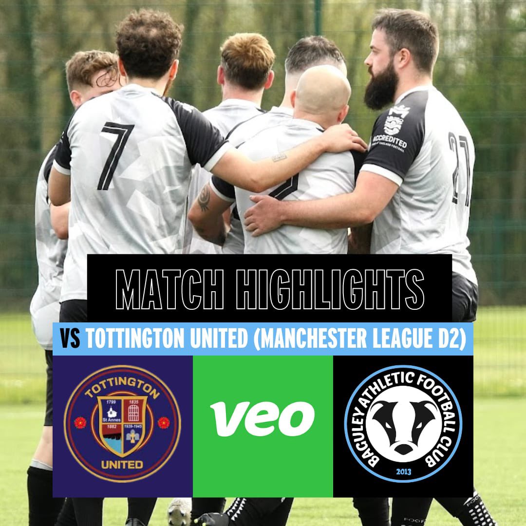 BaguleyAthletic's tweet photo. Highlights from our #bafcFirsts 2-0 win over @TottyUnited are now available on YouTube 📺

https://t.co/dOZWoM5LMN https://t.co/XZOp4LvDA9