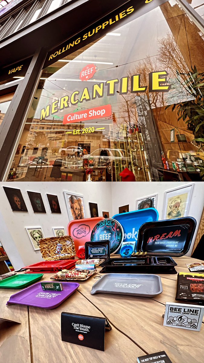 HAPPY 4/20! We’ve got some going ons planned for the day, including food trucks, DJs, and live glass blowing at our Cap Hill shop. Chill at out the Mercantile downstairs between doing cool things 😎