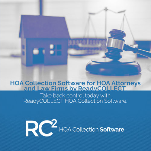 HOA Collection Software for HOA Attorneys and Law Firms via <a href="/ReadyCOLLECT/">ReadyCOLLECT</a> bit.ly/2Sczq8H #RC2 #ReadyCOLLECT #HOA #Collections