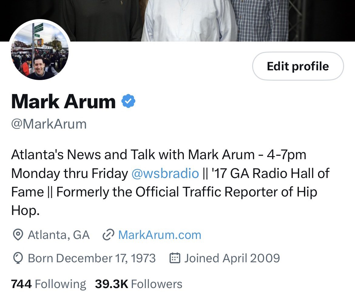 MarkArum's tweet photo. My blue check mark is gone. No, I’m not going to pay to get it back. Instead, I’m going to make a recurring monthly donation to @ACFB. I hope some of my fellow Atlanta media members do the same. 👊🏼 https://t.co/Pvn9M4QfwF