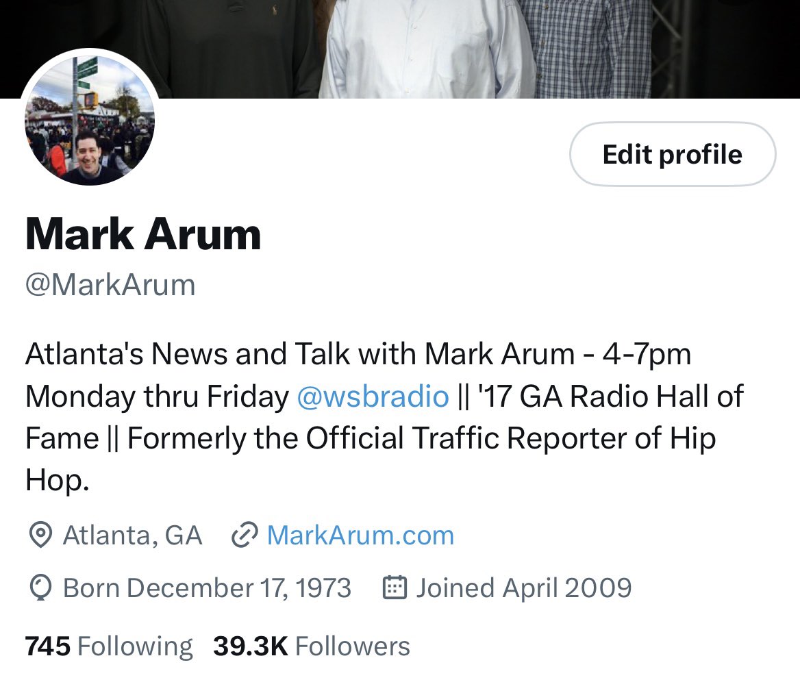 MarkArum's tweet photo. My blue check mark is gone. No, I’m not going to pay to get it back. Instead, I’m going to make a recurring monthly donation to @ACFB. I hope some of my fellow Atlanta media members do the same. 👊🏼 https://t.co/Pvn9M4QfwF