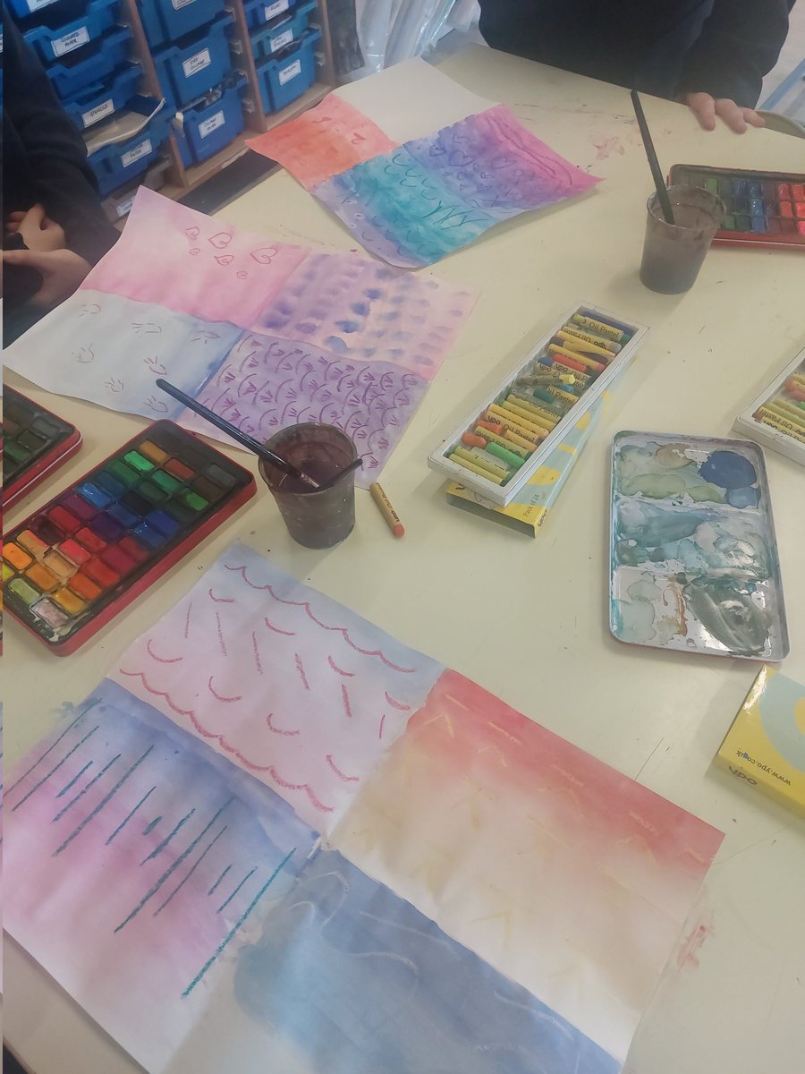 MissSwiderska's tweet photo. A lovely first Year 8 Art Club tonight 🎨 Mark making and painting to create Birds inspired by artist #MarkHearld students really enjoyed it! #ArtClub #ExtraCurricular #TeacherTraining #MarkMaking #Painting #Creativity #AfterSchoolClub https://t.co/m9OI9E7LKA