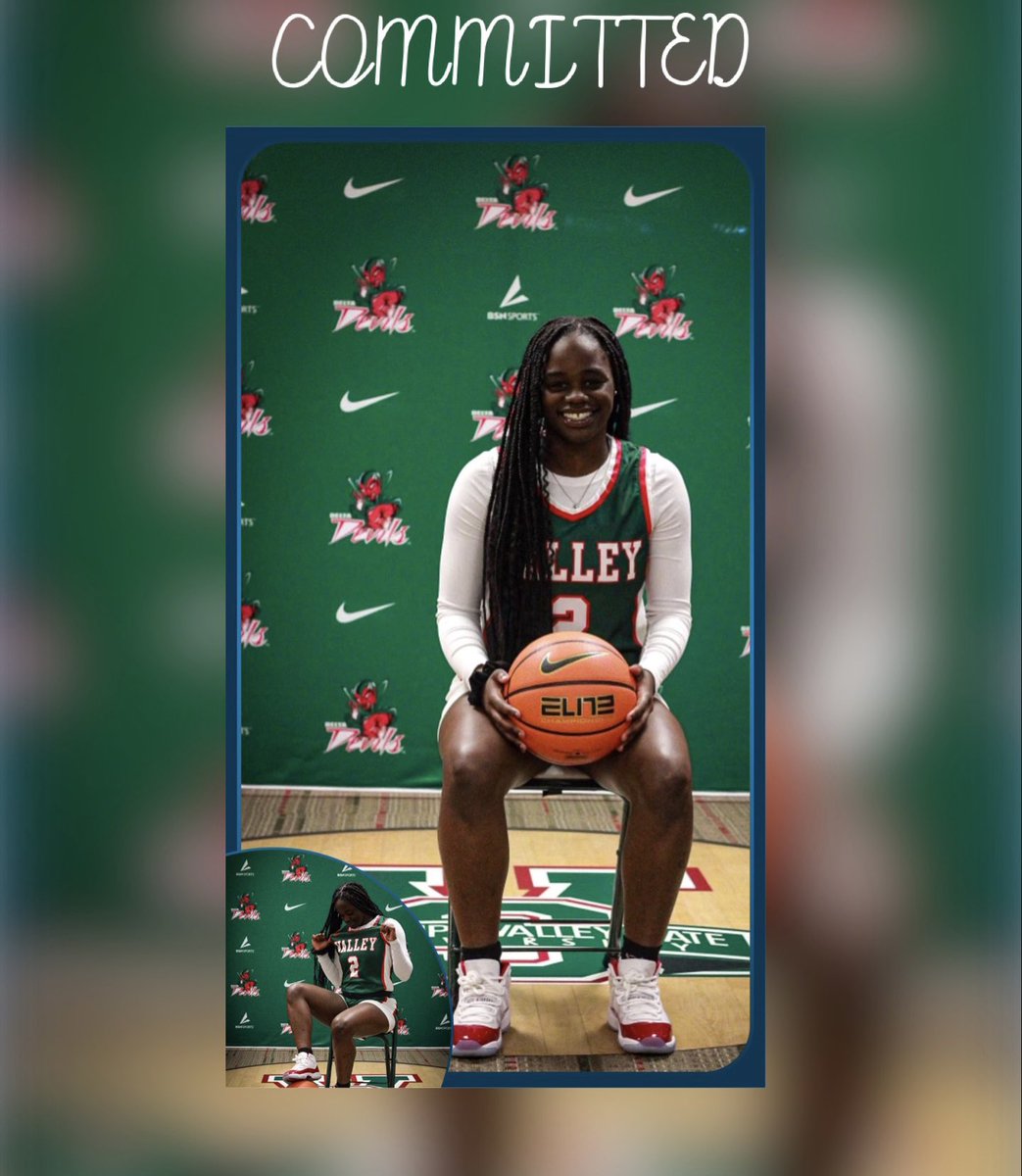 blessed to be able to continue my journey and pursue my dreams at the next level… i’d like to thank god it all! 
“if you run into a wall, don’t turn around and give up. figure out how to climb it.” -Michael  Jordan 
mississippi valley state university here i come ❤️💚 !