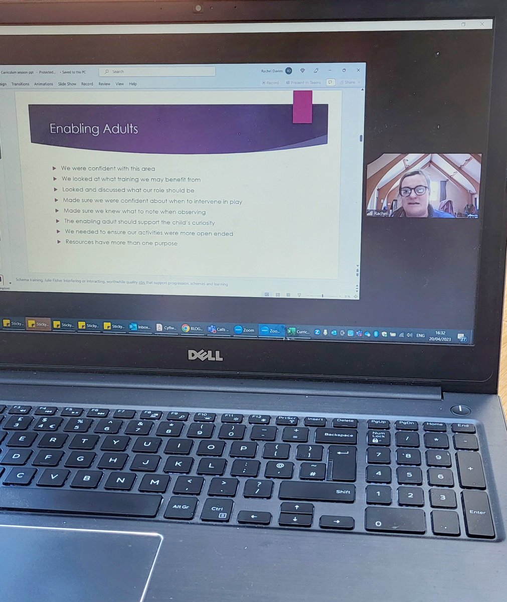 Kelcie_Stacey's tweet photo. A huge thank you to @Rachellou9 for a wonderful series of sessions sharing an insight into her settings journey using the Curriculum for funded non-maintained nursery settings. It's always a pleasure working with you! @EarlyWales #CFNMS #CFW #Frobelianprinciples https://t.co/jgOJfX8Xos