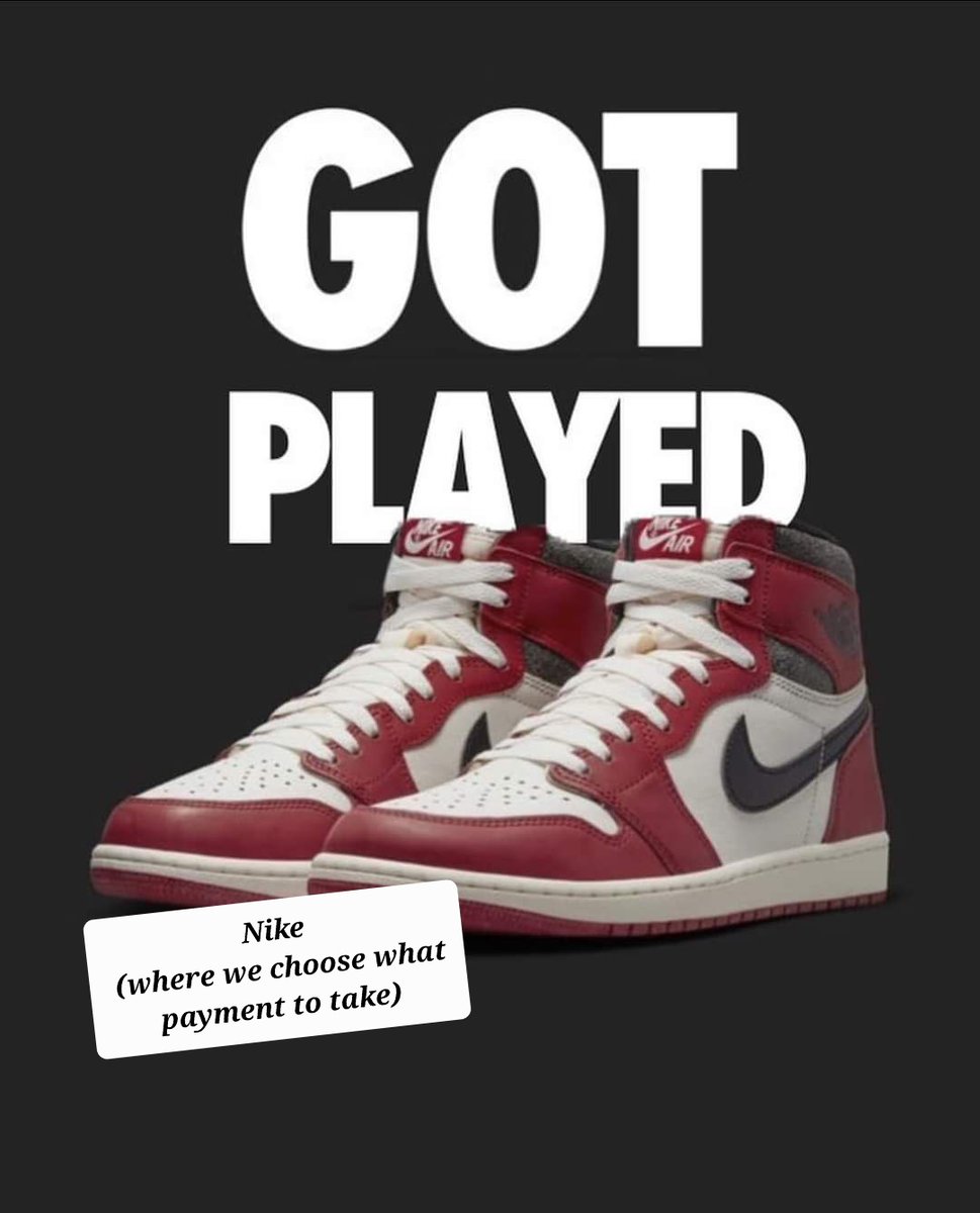 Miller152Miller's tweet photo. #nike
#jordan1 
#jordanlostandfounds
#wya https://t.co/VKeVkDeGcT