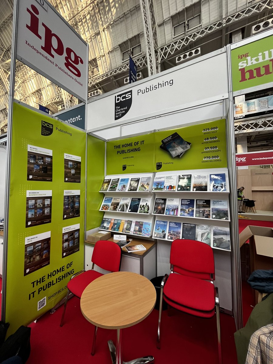 HeatherWood_'s tweet photo. Another year, another #LBF2023 complete ✔️ Loved my first time on a stand representing BCS Publishing, armed with many ideas and tote bags! https://t.co/KkUFTerUMQ