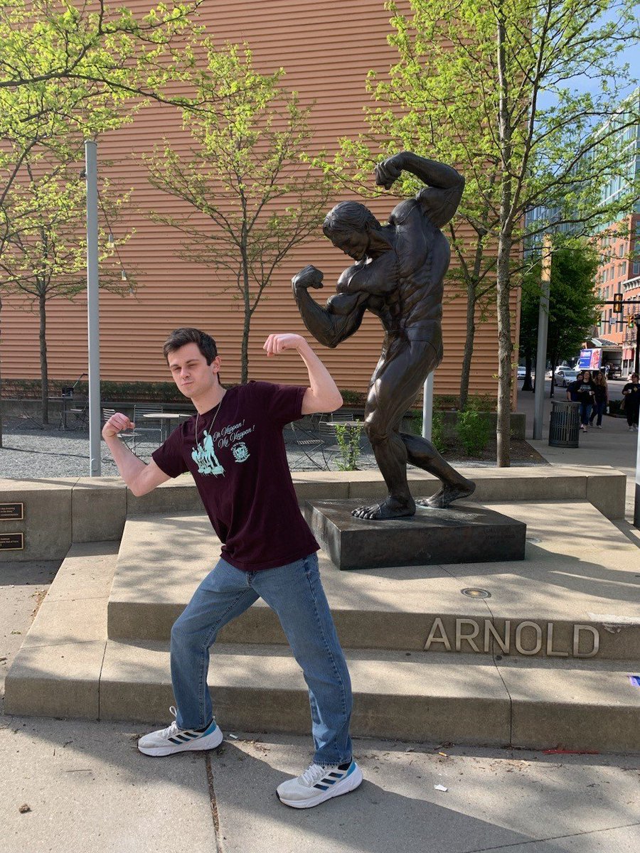 ActiveOtc's tweet photo. Our own personal terminator, club Veep Robert-Thomas Gumersell, at the national @PHITHETAKAPPA convention in Columbus, Ohio. https://t.co/0wFpCm0bCc