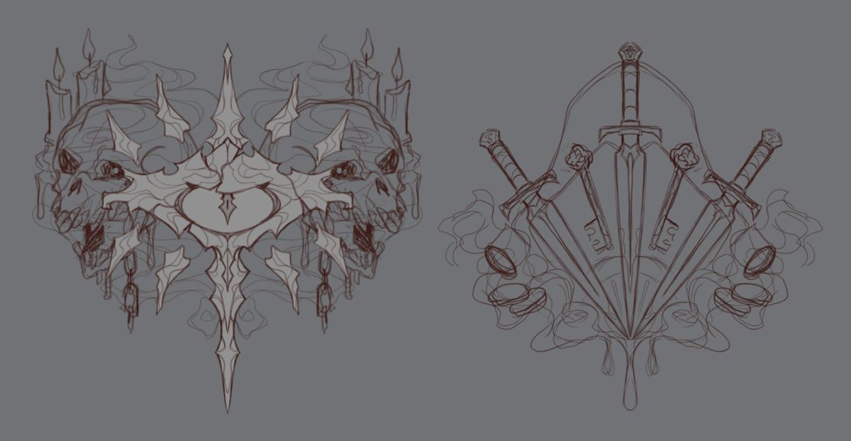 CrowsOfAutumn's tweet photo. Working on a little something

#dnd #DnDclass #dungeonsanddragons #warlock #rogue https://t.co/1sWVmtti22