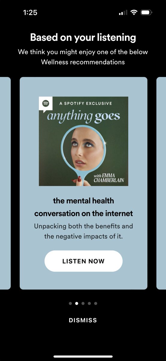 thekickschick's tweet photo. Wow thanks @SpotifyUSA 😂😭😂 https://t.co/uLEVeMpz46