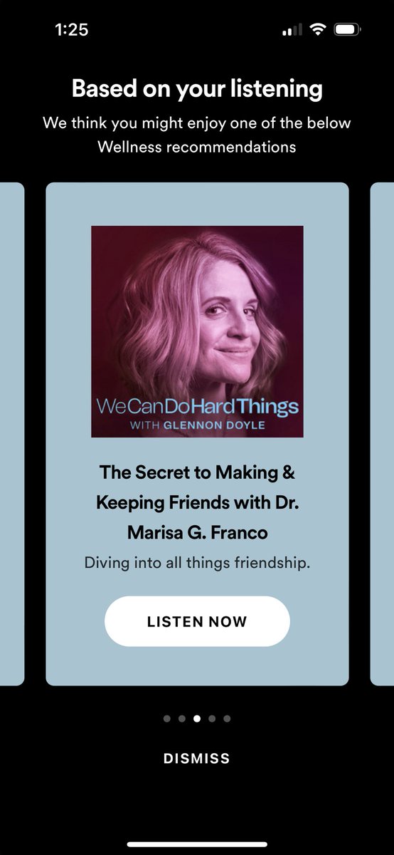 thekickschick's tweet photo. Wow thanks @SpotifyUSA 😂😭😂 https://t.co/uLEVeMpz46