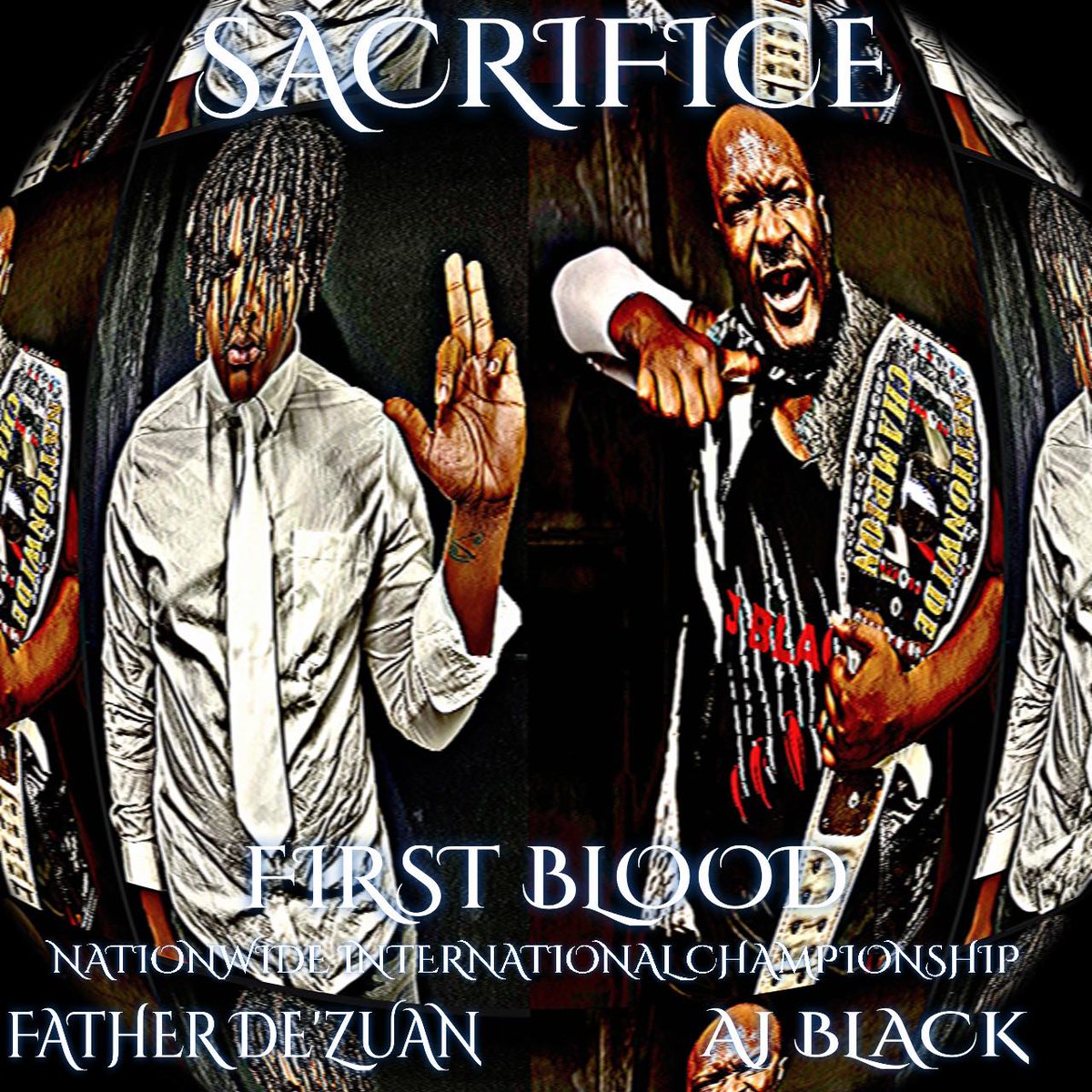 FatherZaun's tweet image. THE SHEEP SHALL BLEED. HIS BLOOD WILL HASTEN UNIVERSAL BALANCE. #GENUFLECT #INDIEWRESTLING #wrestling