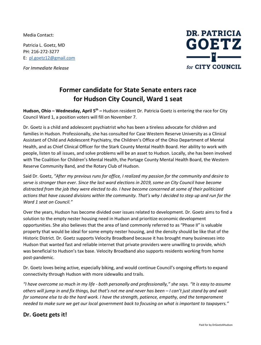 Dr. Patricia Goetz tweet media