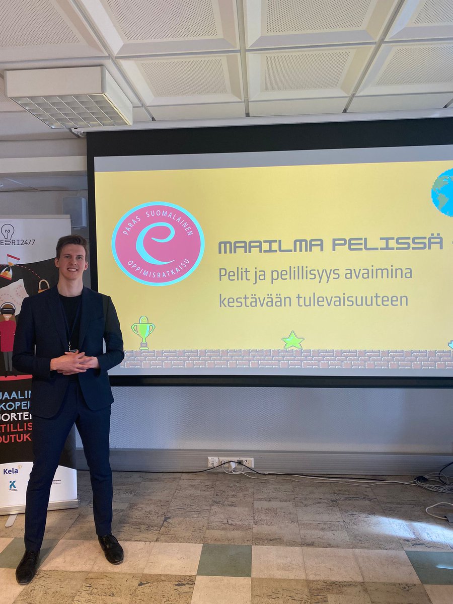 Vuoden 2023 Paras suomalainen oppimisratkaisu -kilpailun yleisöäänestys on auennut!

Käy äänestämässä 
<a href="/JYUsport_health/">JYU Faculty of Sport and Health Sciences</a> SoMe Detectives!

<a href="/lahti_henri/">Henri Lahti</a> esitteli peliä tänään #ITK2023-konferenssissa.

<a href="/Headnought/">Headnought</a>
Fad Games
Aniway Games
<a href="/uniofjyvaskyla/">University of Jyväskylä</a>

eoppimiskeskus.fi/projekti/eeeme…