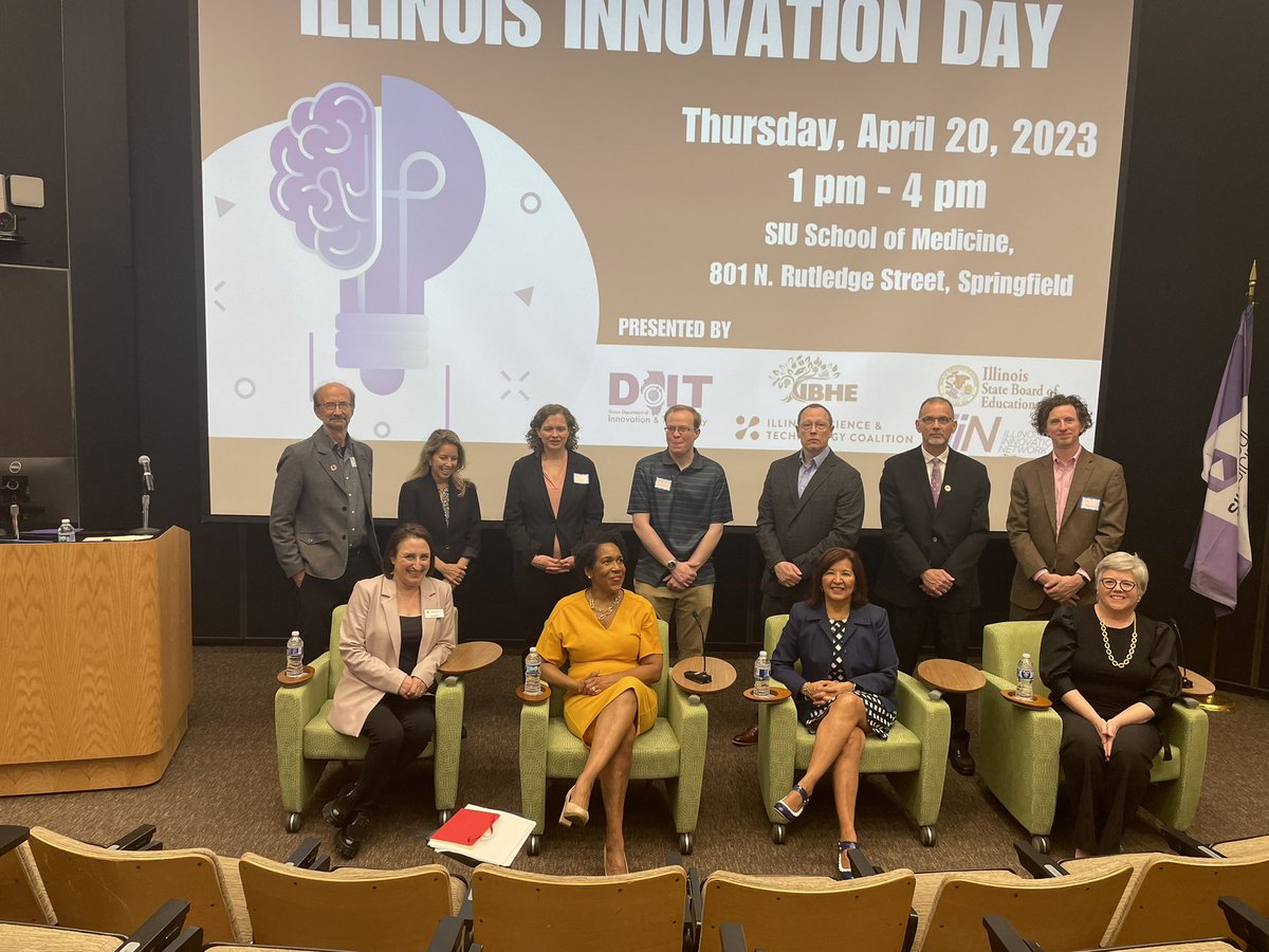 JohnCecala's tweet photo. Enjoying @IllinoisDoIT Illinois Innovation Day celebrating Illinois Innovation! https://t.co/3fNwHbwG6M