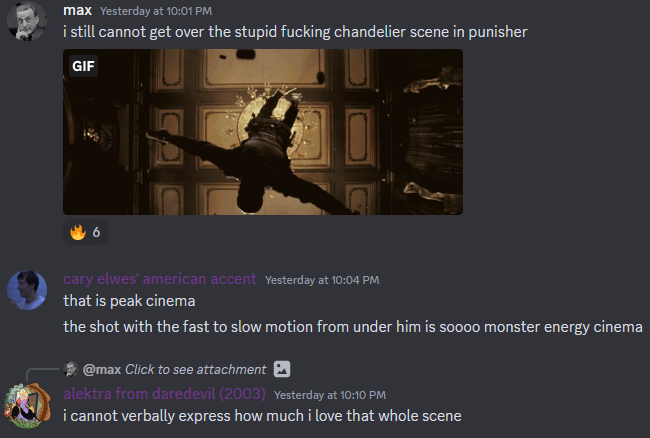 acccwwu's tweet photo. Hi @LexiAlex, we just watched PUNISHER WARZONE and we're big fans. https://t.co/xnAENXdIE8