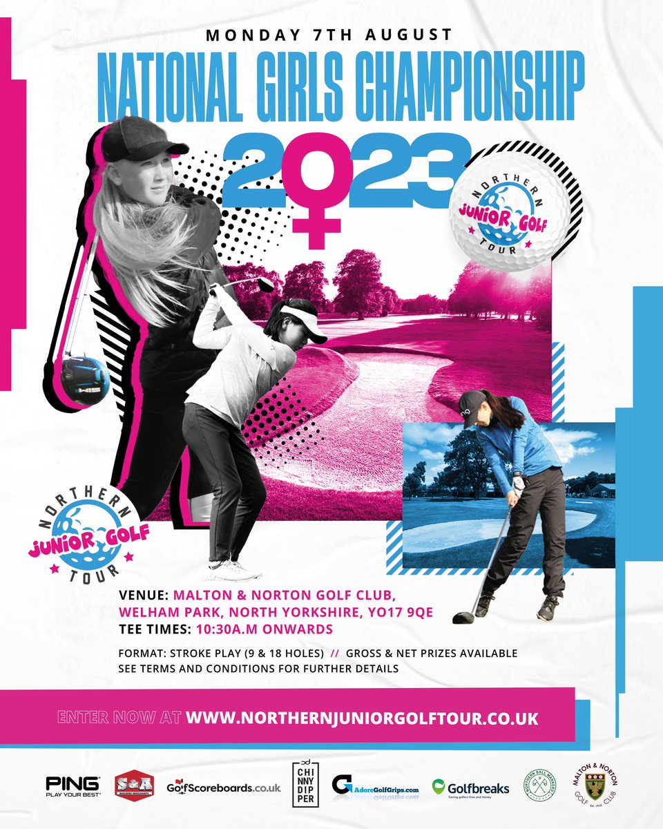 PINGJuniorGolf's tweet photo. **BRAND NEW EVENT LAUNCHING TOMORROW - 7PM**

@PINGTourEurope 
@chinnydipper 
@golfbreaks 
@AdoreGolfGrips 
@ScoreboardsGolf 
@NorthernMarkers 
@EnglandGolf
@mandngc 
@golffoundation 
@Women_and_Golf 
@EGWomensGolf https://t.co/4d1QlwKa87